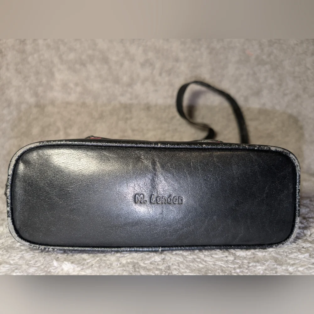 🦄M. London🦄 Adorable Y2K Vintage Genuine Leather Shoulder Bag - Picture 7 of 16